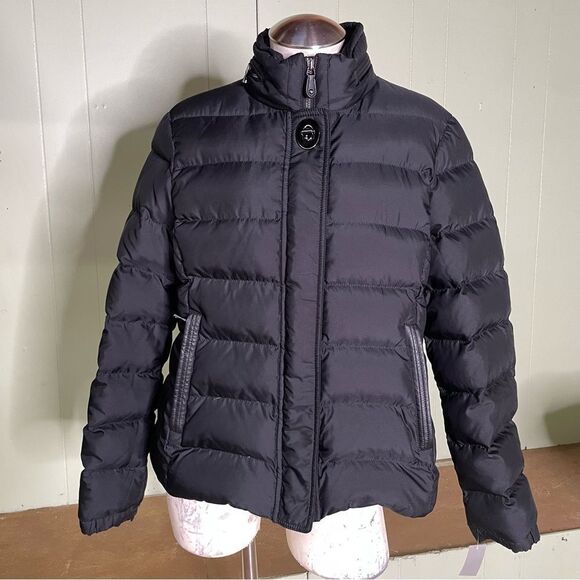 Coach Tattersall Puffer Down Jacket Coat Size‎ Large - Picture 1 of 8